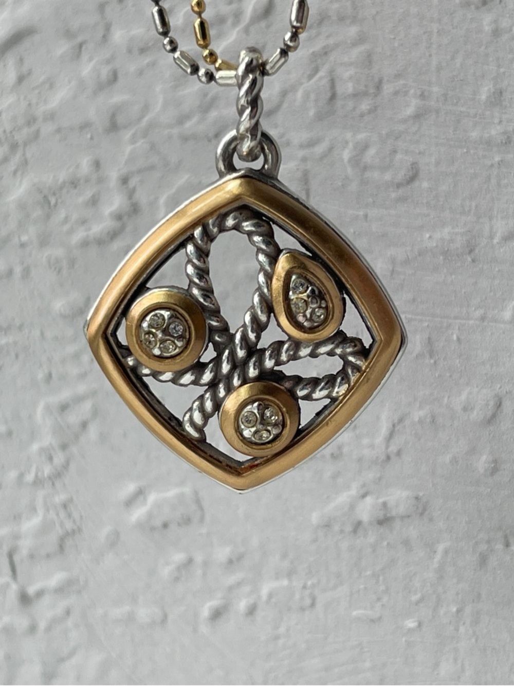 Brighton Yalta necklace with Swarovski crystals - Picture 3 of 6